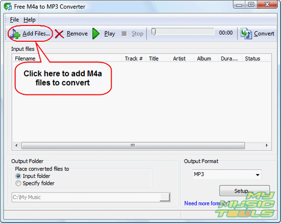 change video format to mp3